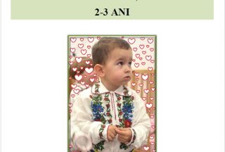 GHID DE ACTIVITATI PENTRU ANTEPRESCOLARI, 2-3 ANI